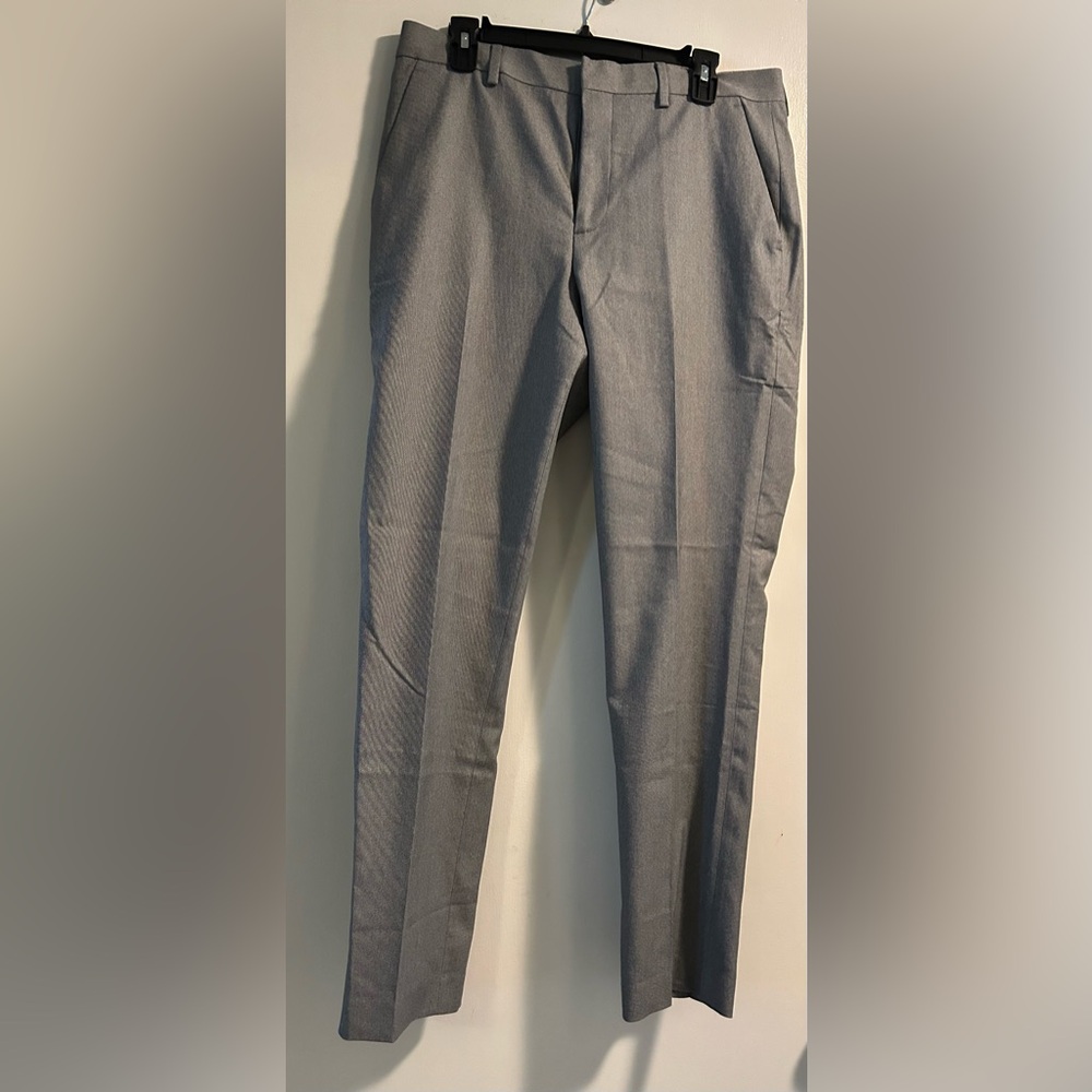Express Extra Slim Dress Pants Mens 32x34 Gray Modern Fit Career Business